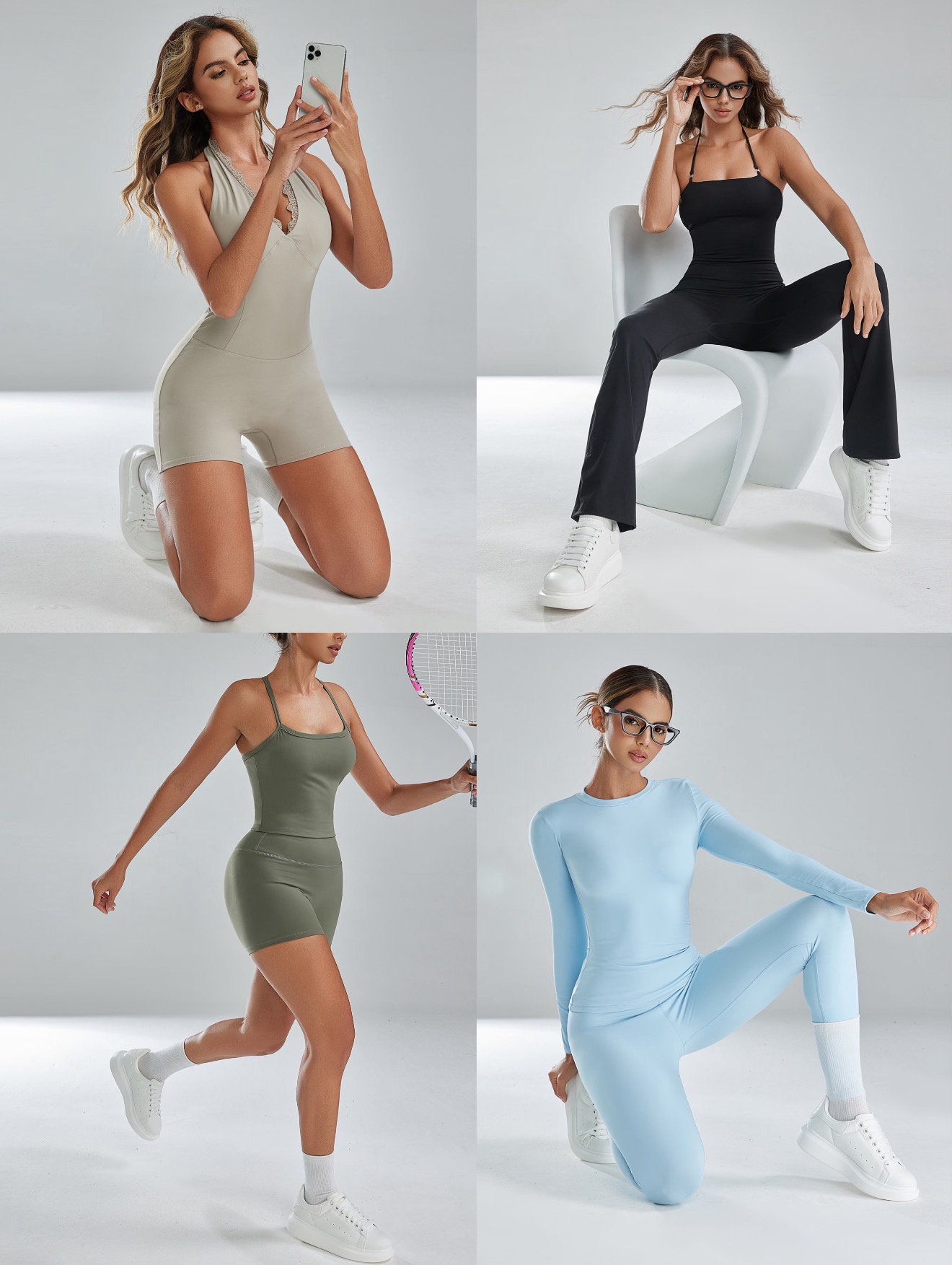 Women's One-Piece Activewear Collection