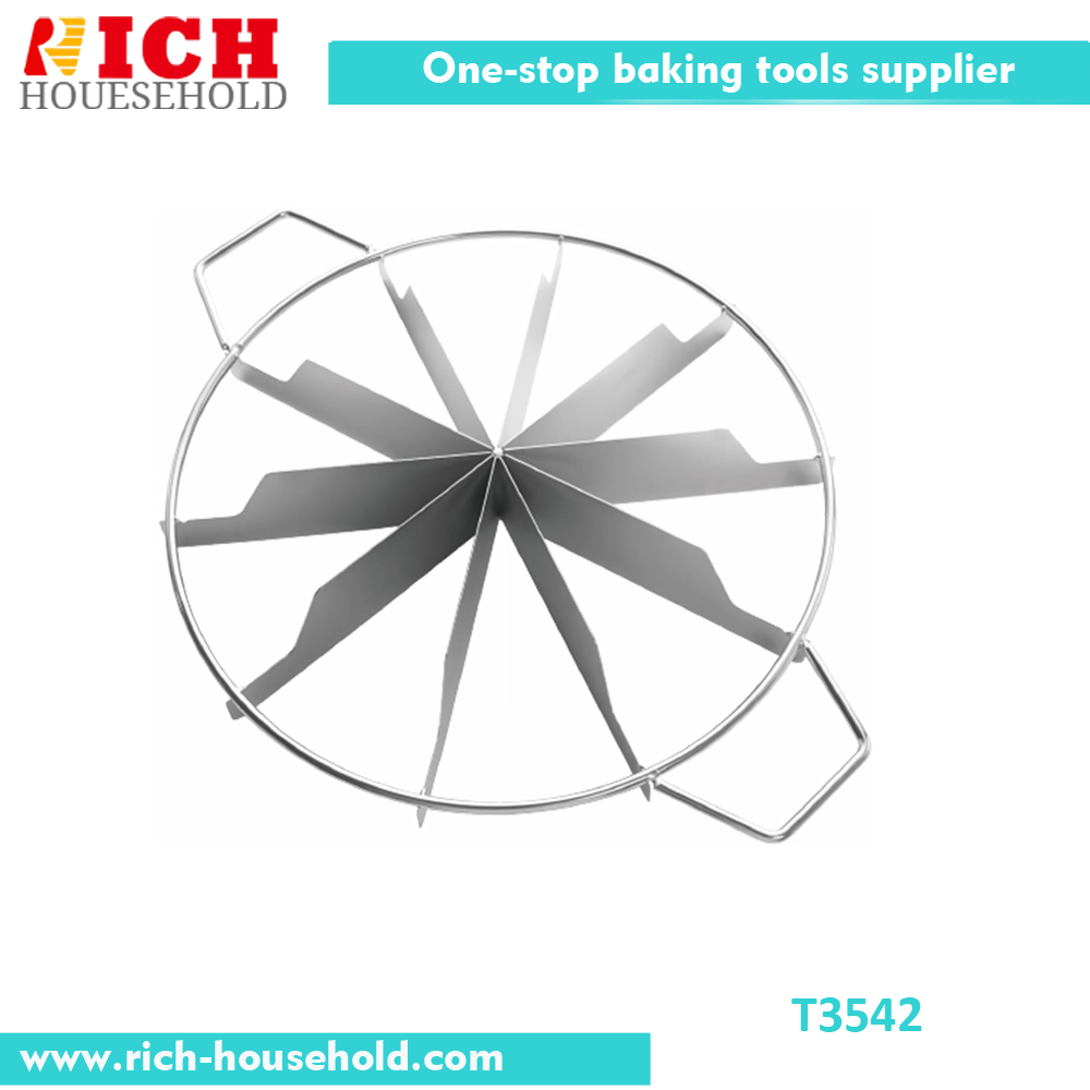 T3542 10-slice Pie Stainless Steel Cutter