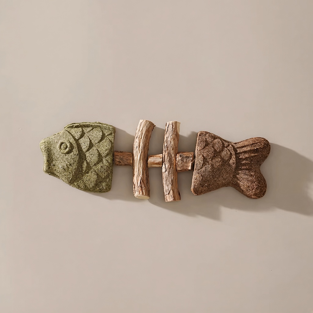 Fishbone Silvervine & Catnip Chew Stick