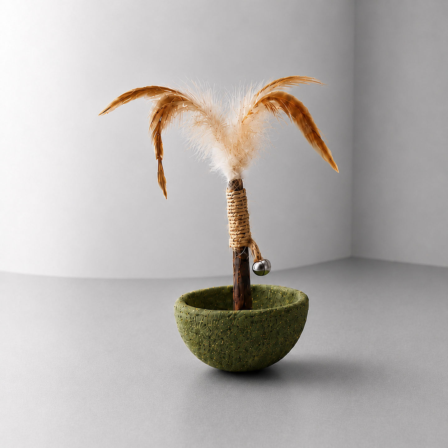 Catnip Tumbler Feather Teaser