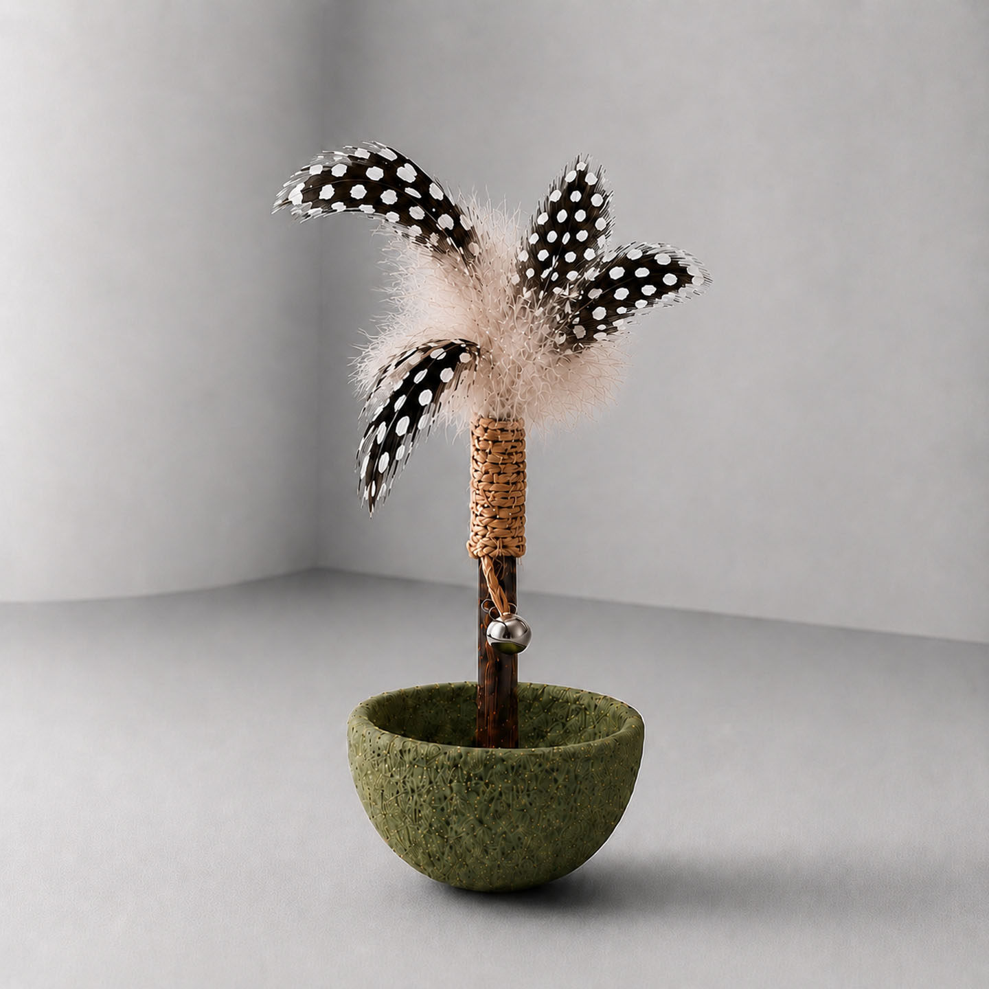 Catnip Tumbler Feather Teaser
