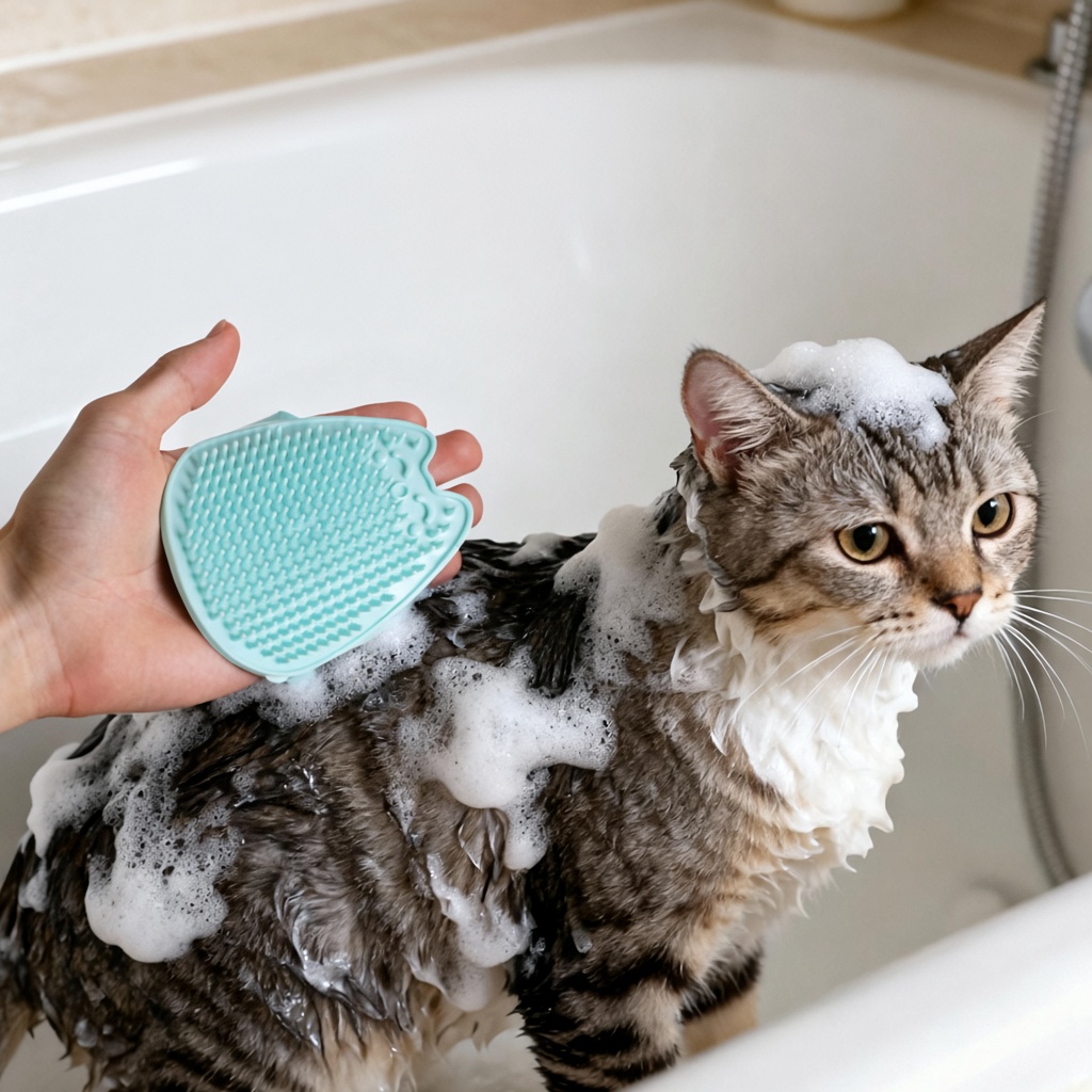 Cat-Face Silicone Corner Itch Massager