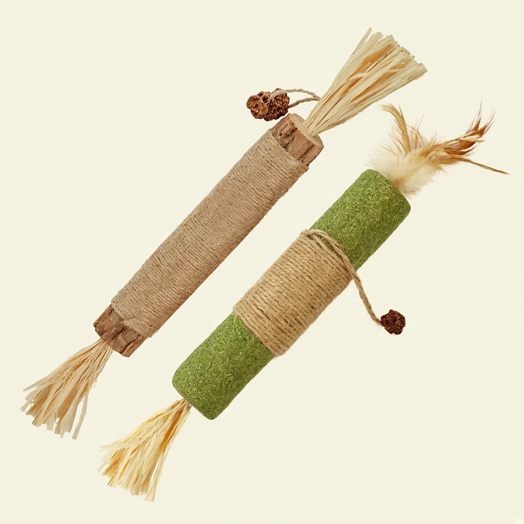 Silvervine & Catnip Natural Chew Toy Assortment