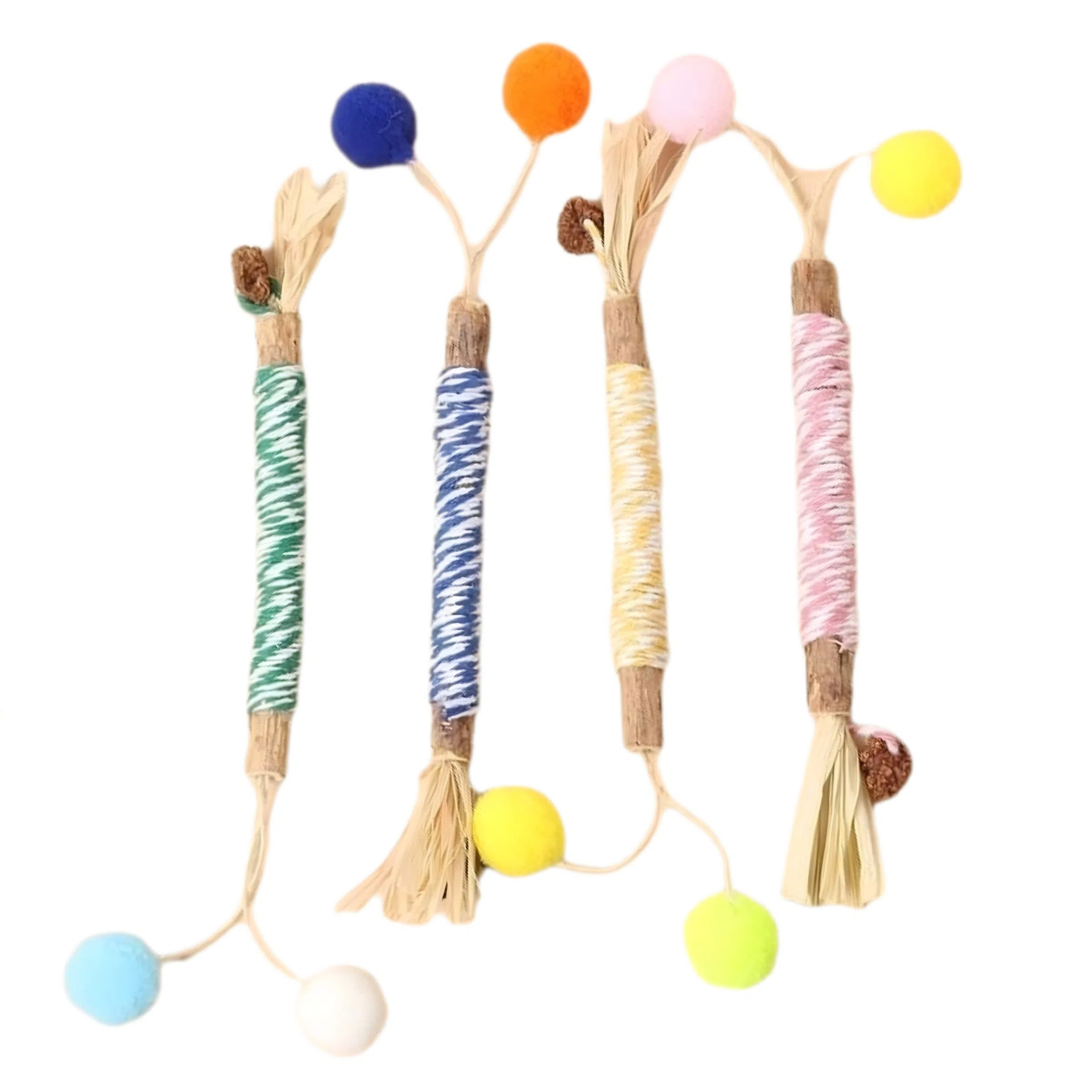Silvervine & Catnip Natural Chew Toy Assortment