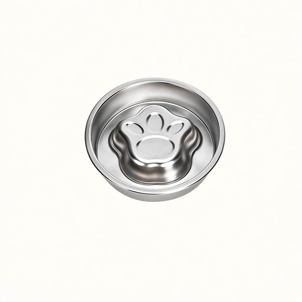 Stainless Steel Slow Feeder Pet Bowl