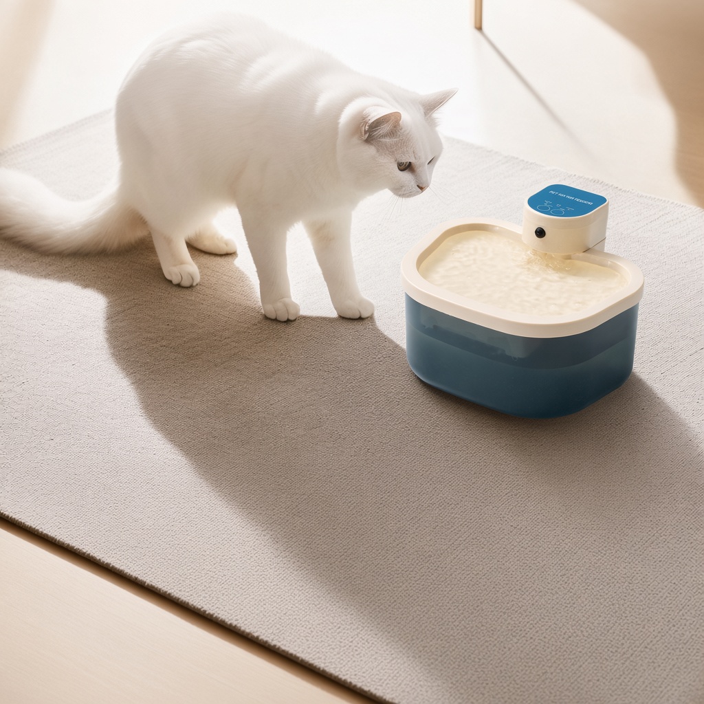 Cordless Motion-Sensor Pet Water Fountain