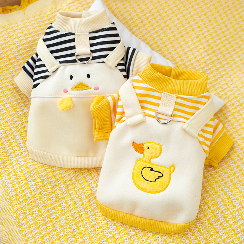 Duck Overall Two-Leg Pet Hoodie