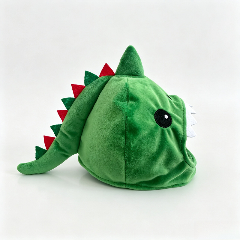 Plush Dinosaur Pet Hood