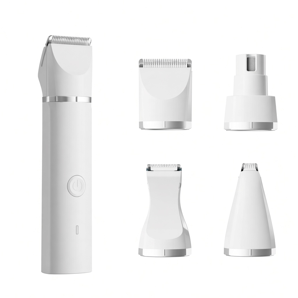 Rechargeable Multi-Head Pet Trimmer