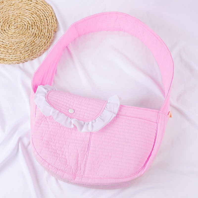 Quilted Cotton Pet Sling Carrier