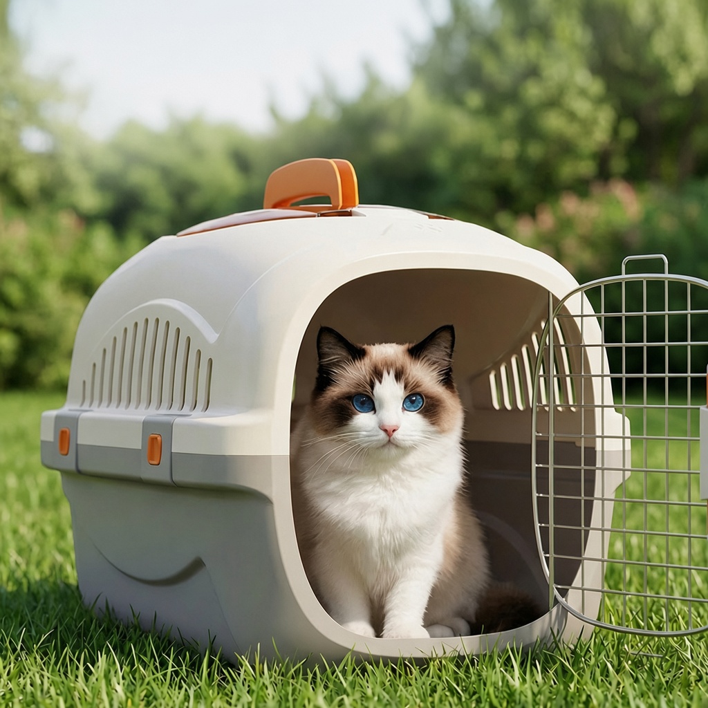 Skylight Hard-Shell Pet Airline Carrier