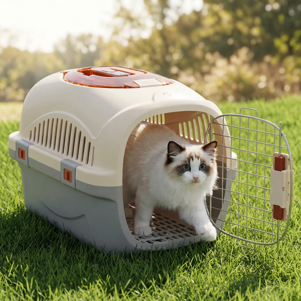 Skylight Hard-Shell Pet Airline Carrier
