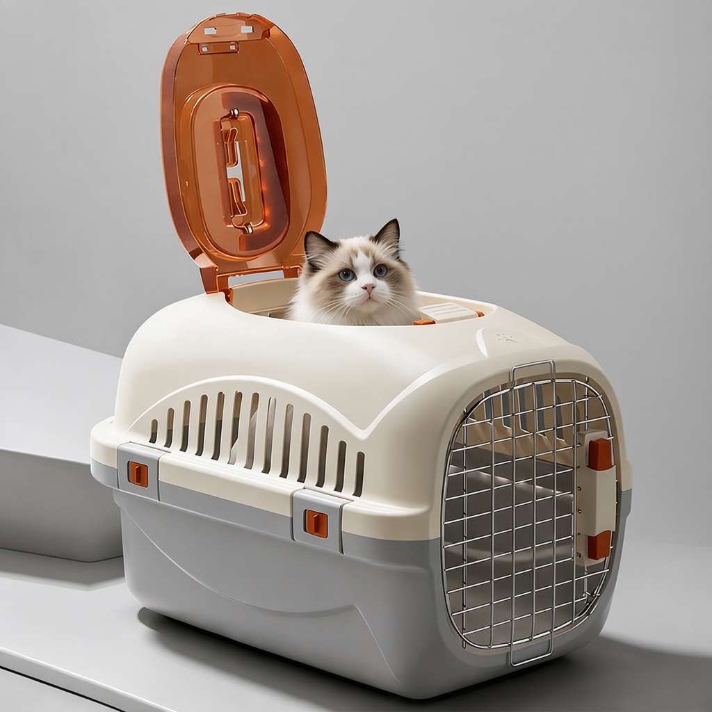 Skylight Hard-Shell Pet Airline Carrier