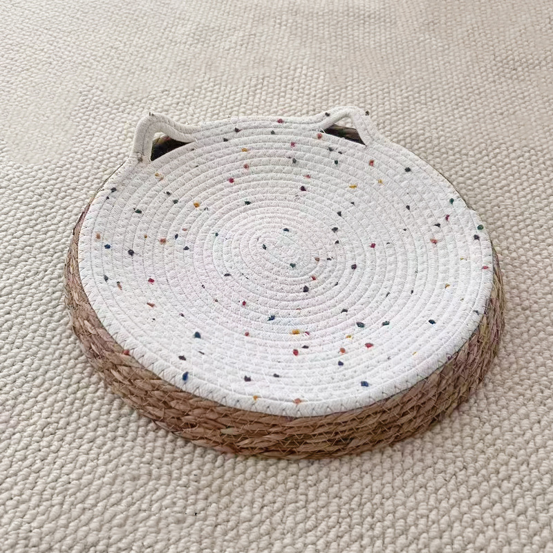 Woven Cat-Ear Scratcher Nest