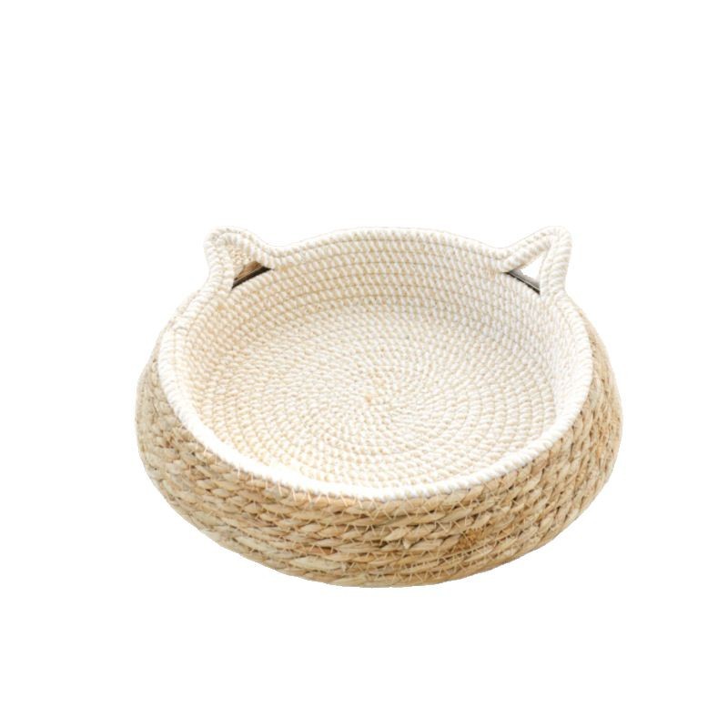 Woven Cat-Ear Scratcher Nest