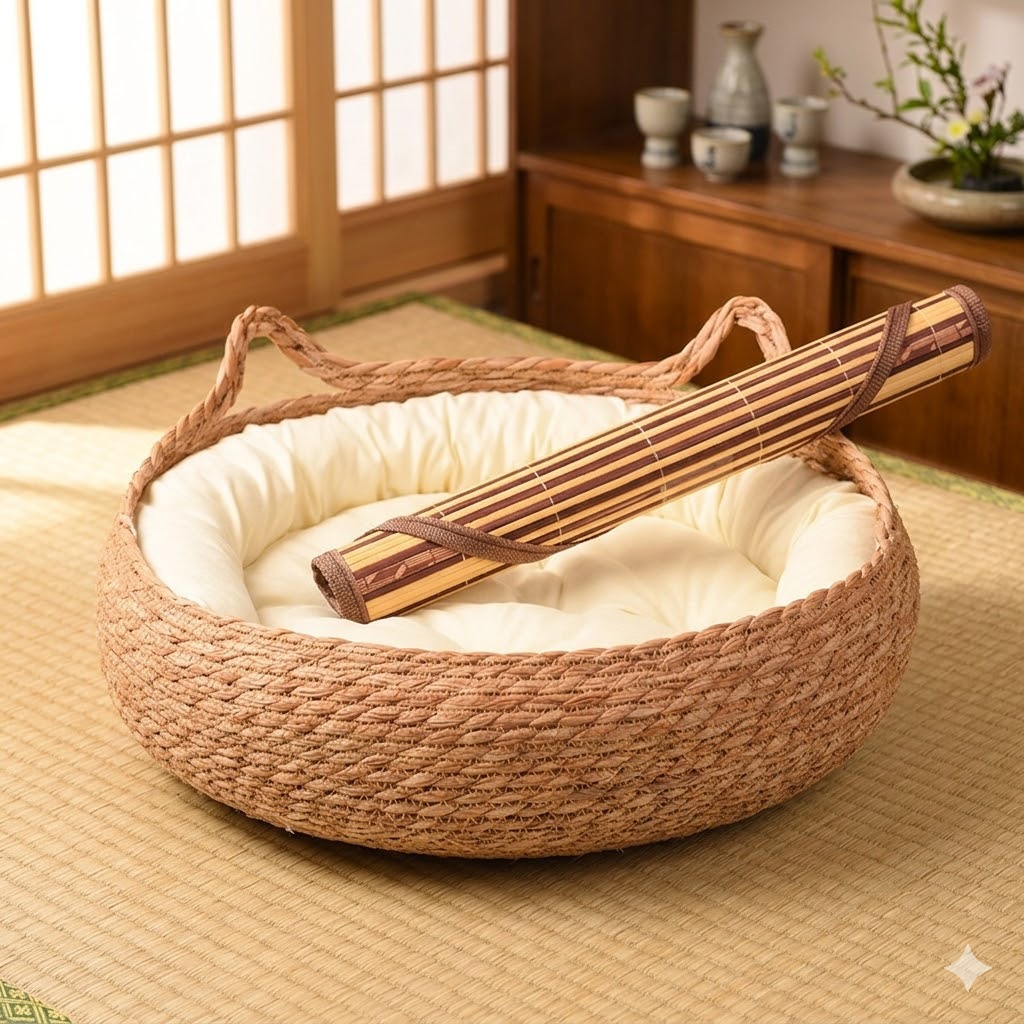 Cattail Woven Cat-Ear House