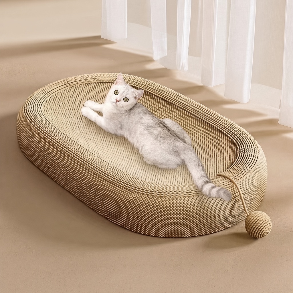 Oval Sisal Scratcher Nest