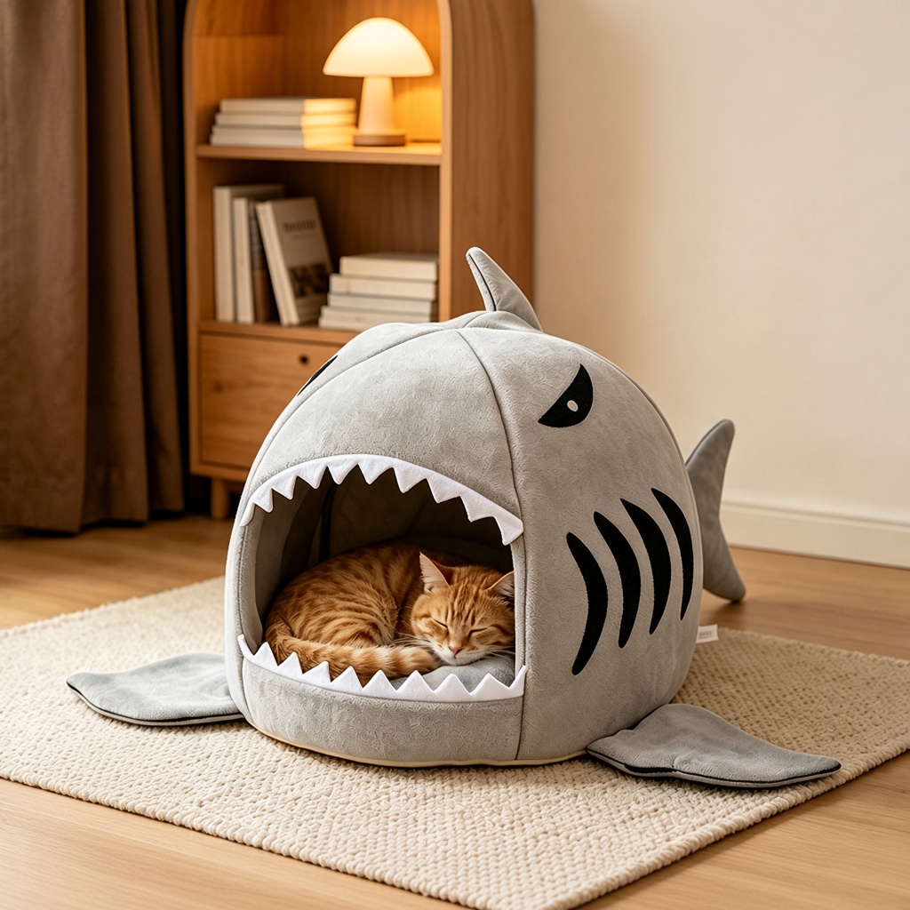 Foam Pet Stairs & Enclosed Nest