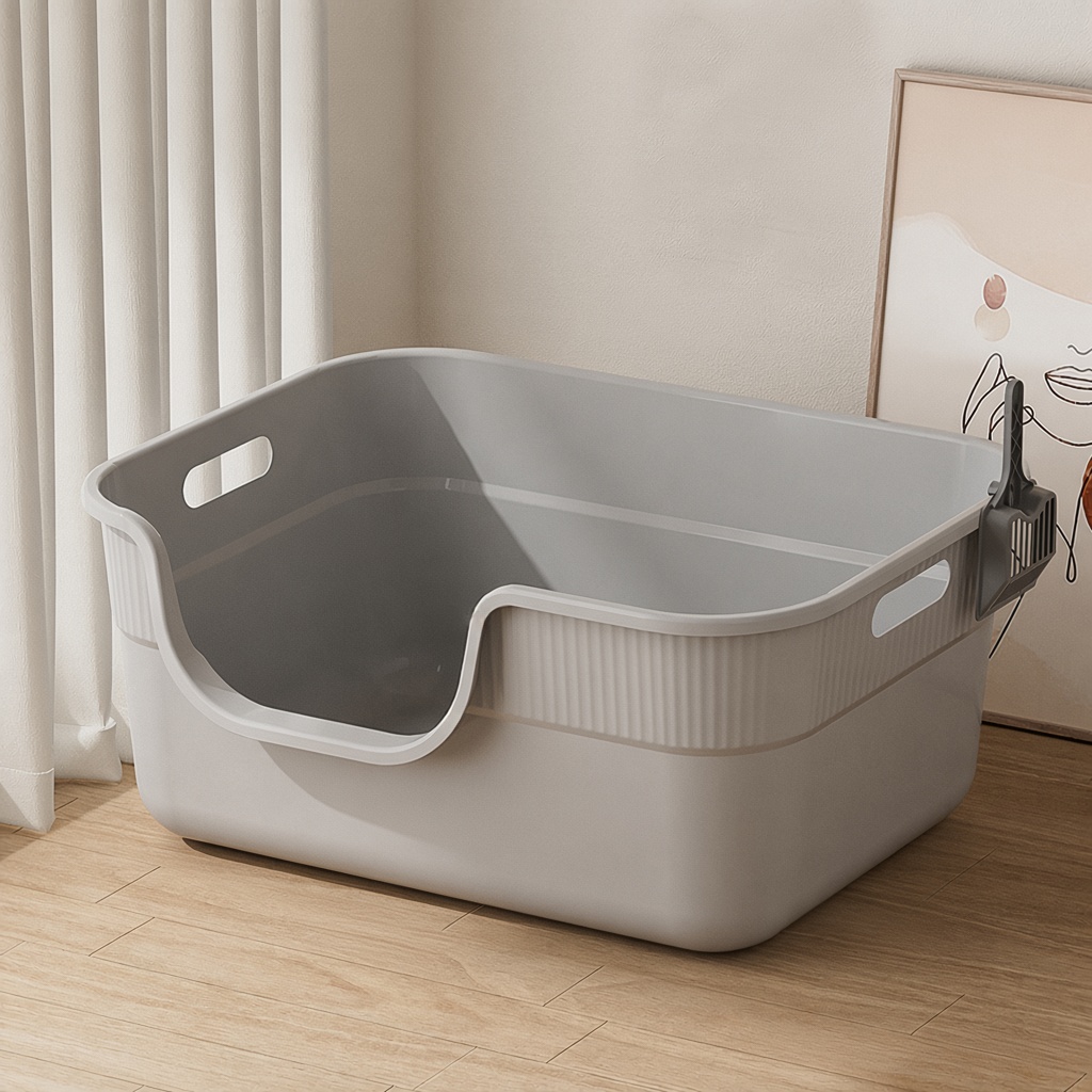 High-Wall Open Litter Box