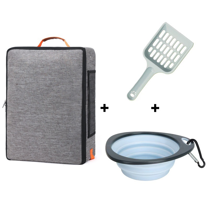 Portable Foldable Fabric Litter Box