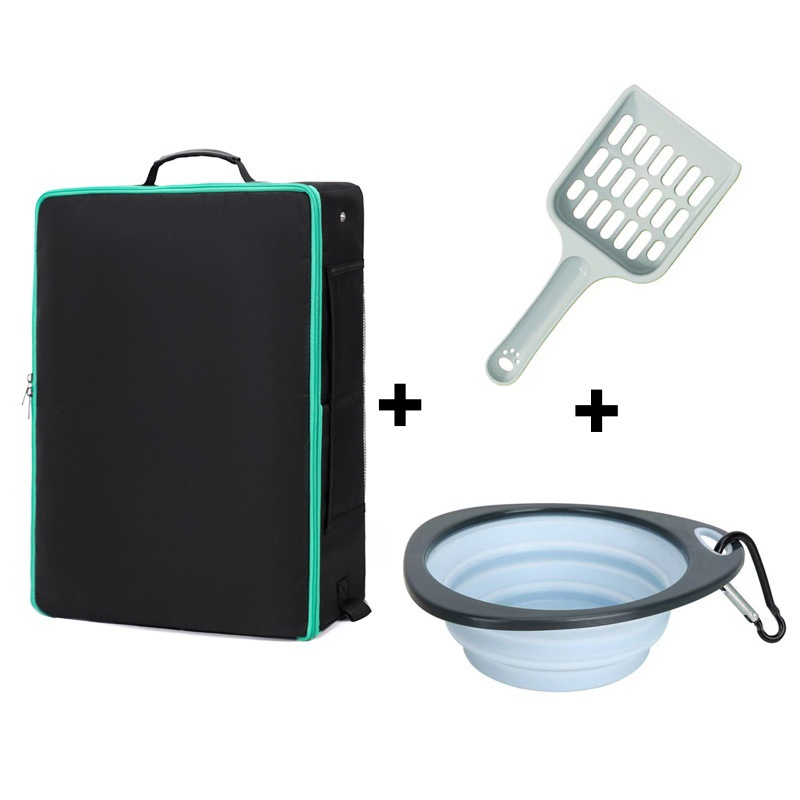 Portable Foldable Fabric Litter Box