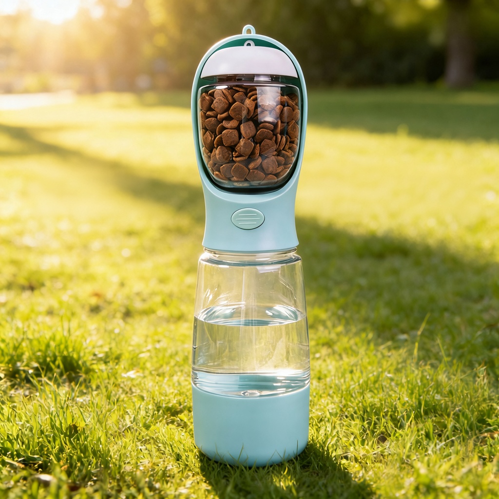 3-in-1 Pet Travel Water & Food Cup