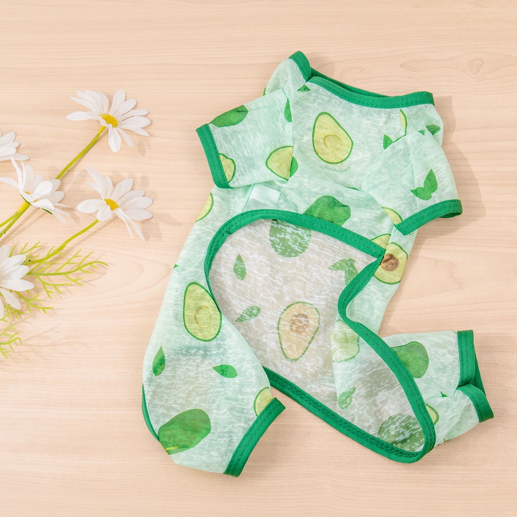 Summer Mesh Four-Leg Cat Suit