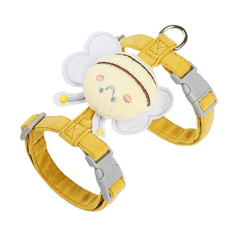 Bee Plush H-Style Cat Harness & Leash