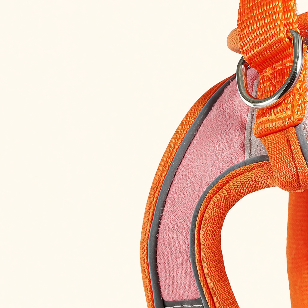 Reflective Vest-Style Cat Harness & Leash