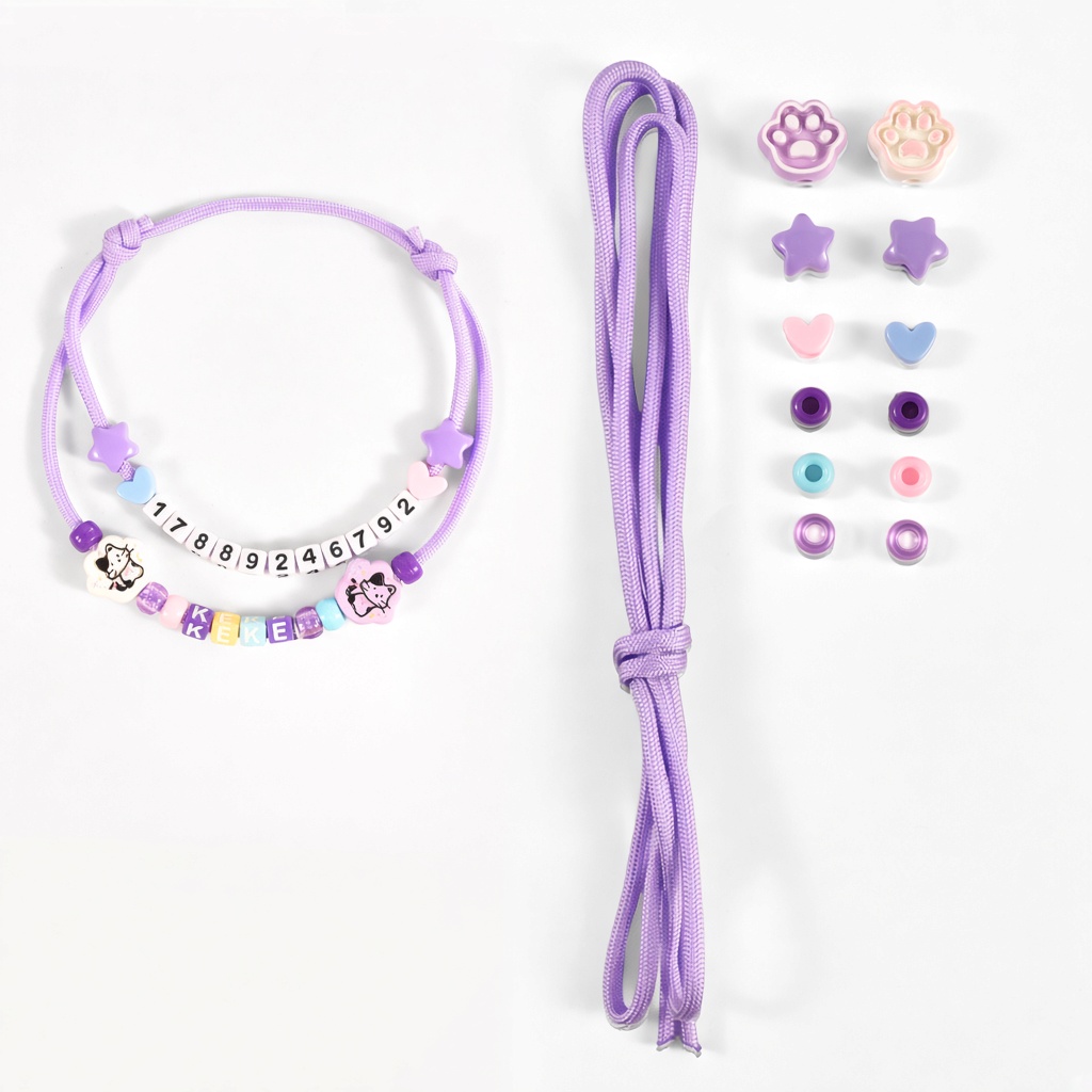 DIY Letter Bead Pet ID Collar Kit