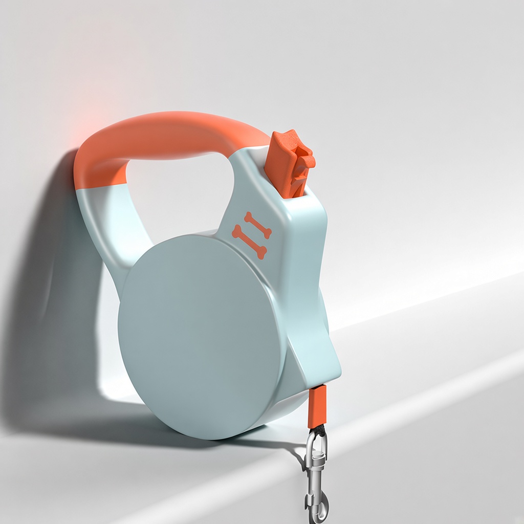 Pastel Retractable Dog Leash 5m/8m