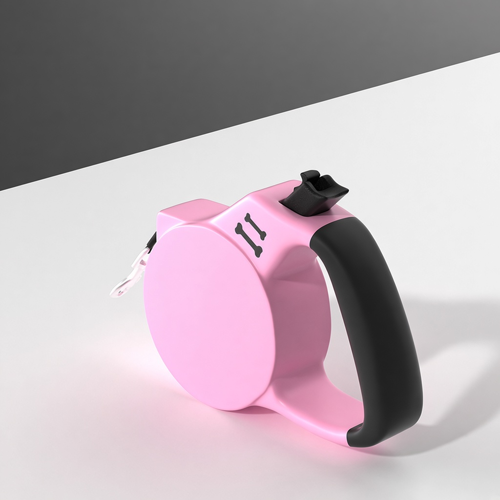 Pastel Retractable Dog Leash 5m/8m