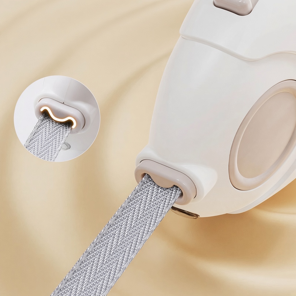 Compact Night LED Retractable Dog Leash